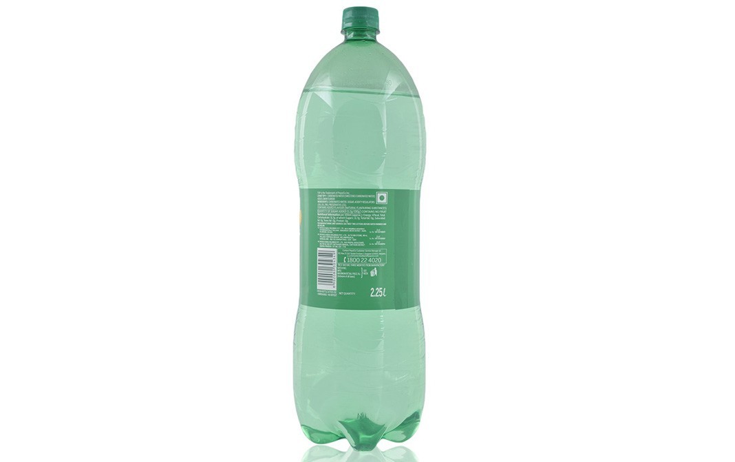 7UP Soft Drink, Lemon Flavor   Plastic Bottle  2.25 litre
